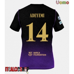 Barcelona Karim Adeyemi #14 Seconda Maglia 2026-27 Manica Corta